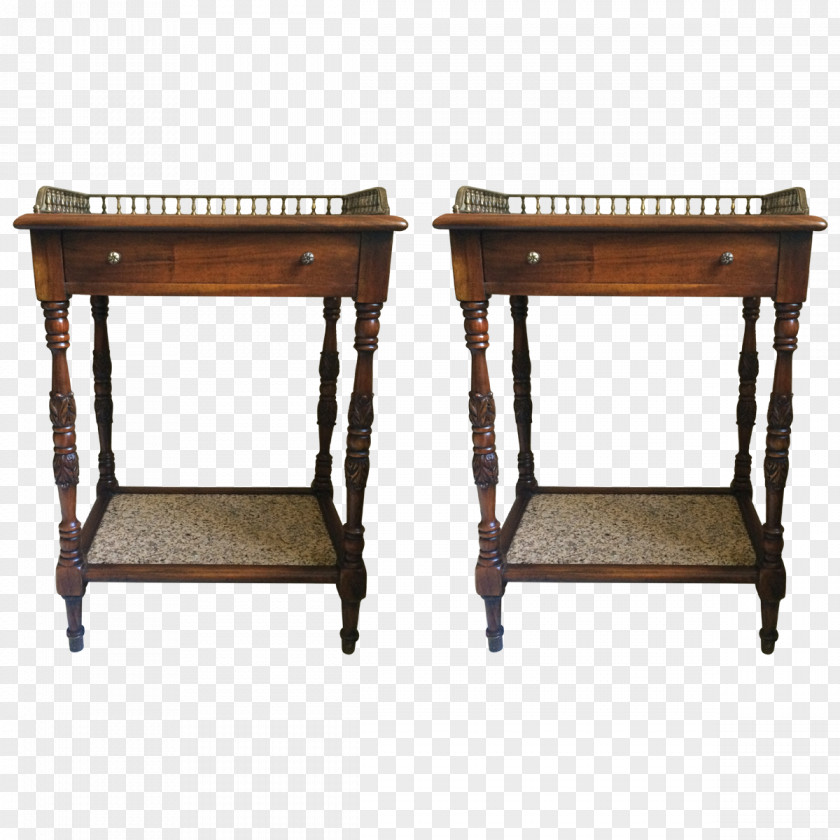 Antique Table Bedside Tables PNG