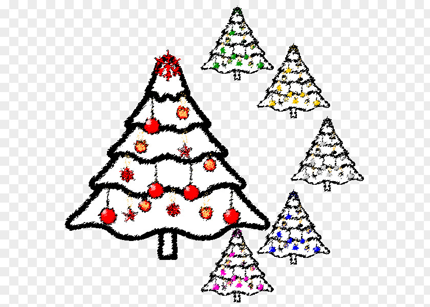 Christmas Tree Santa Claus Ornament PNG