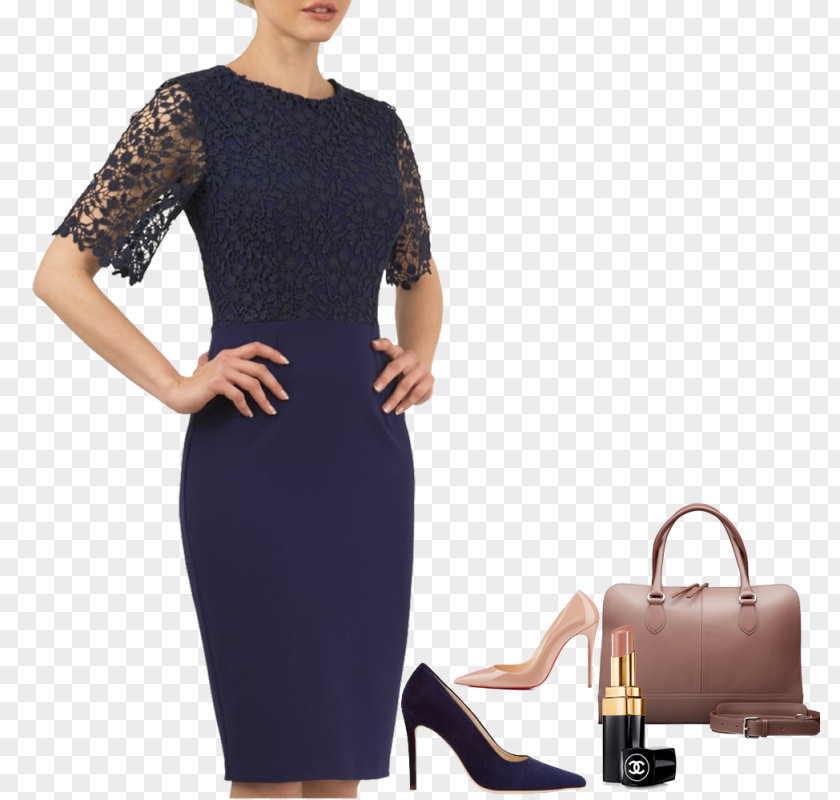 Dress Navy Blue Cocktail Diva Catwalk PNG