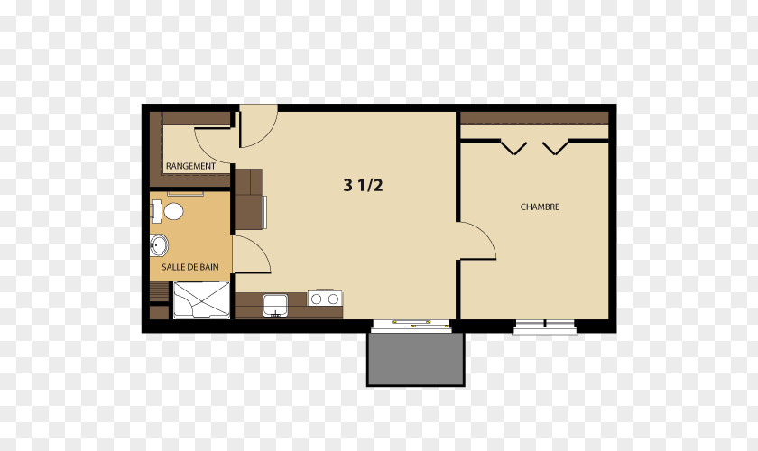 Floor Plan Bedroom Apartment PNG