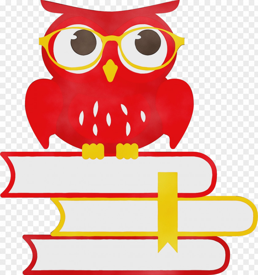 Bird Of Prey Owl Red Cartoon PNG