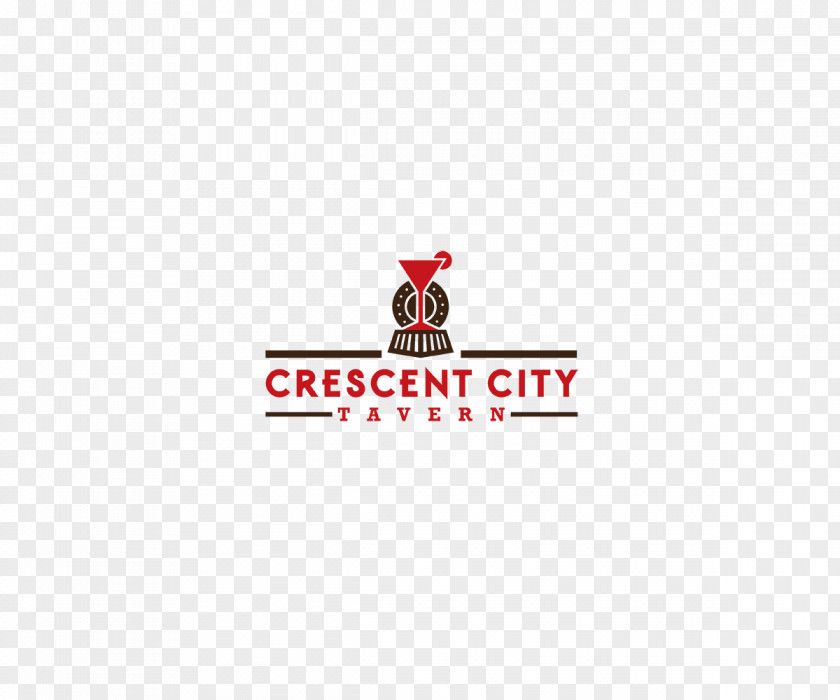 Crescent Logo Brand Line Font PNG