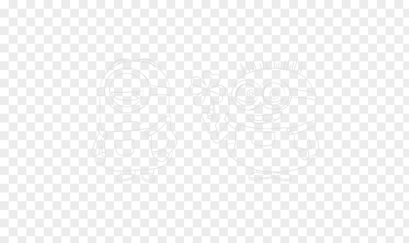 Minion Stuart Line Art Drawing /m/02csf PNG