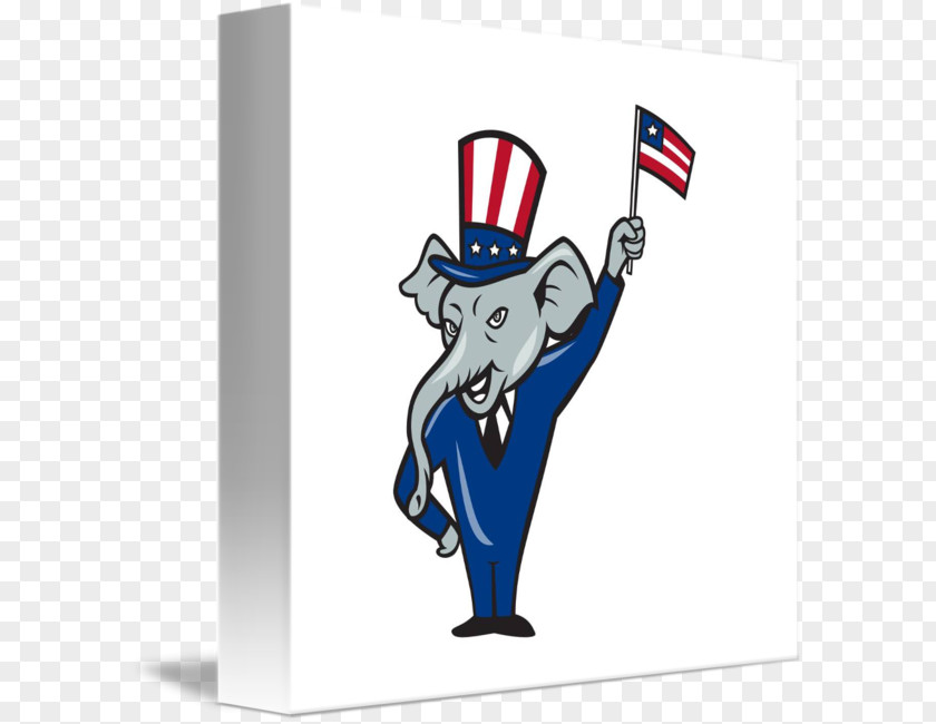 Republican Elephant Flag Of The United States Party PNG