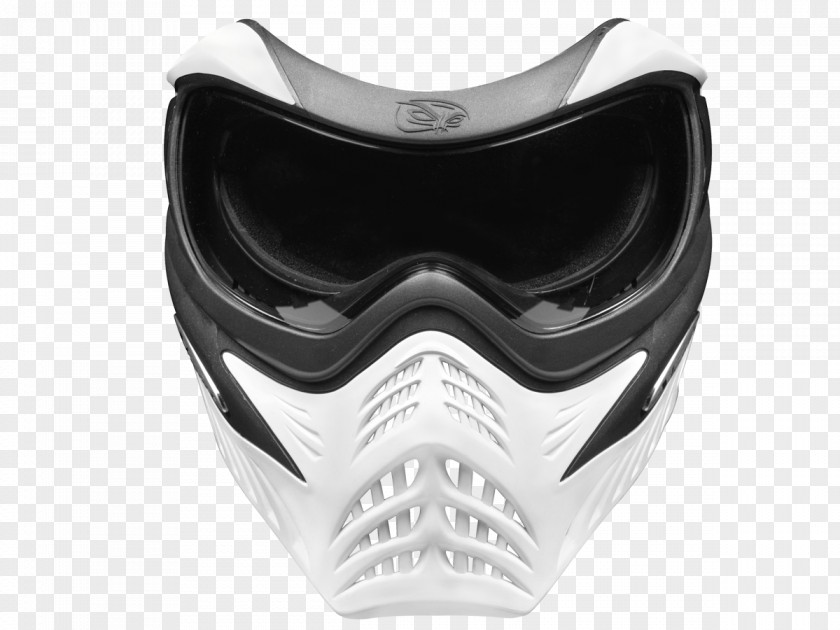 V Paintball Mask Barbecue White Goggles PNG