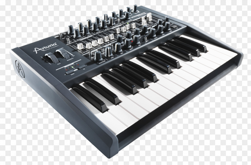 Arturia Keylab 49 MiniBrute Sound Synthesizers Steiner-Parker Synthacon Analog Synthesizer PNG