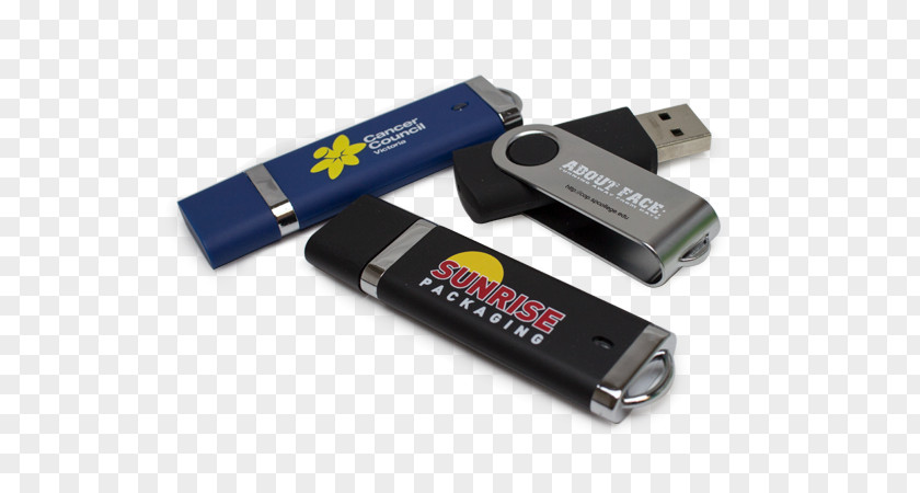 Custom Flash Drives USB Presentation Packaging Memory Computer Hardware PNG