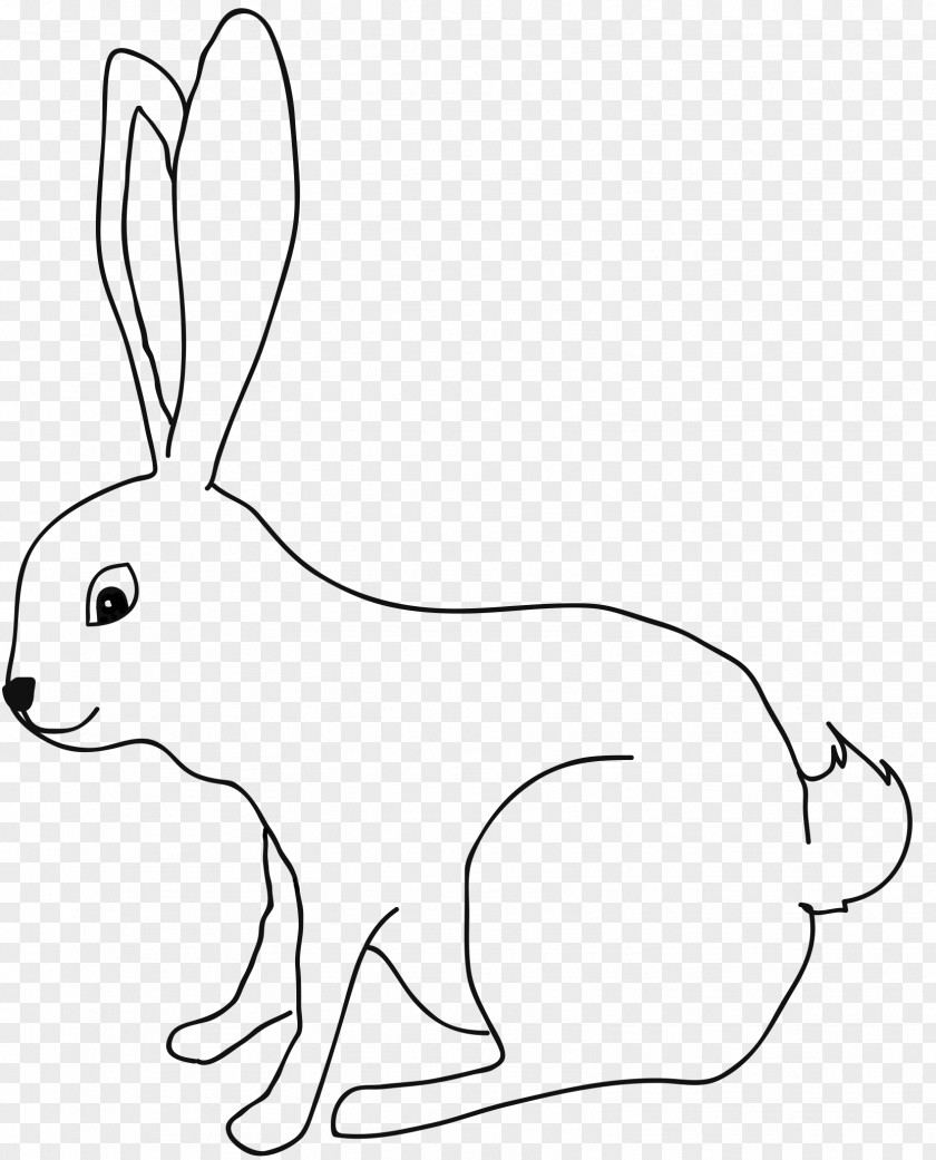 Fairy Domestic Rabbit Easter Bunny Coloring Book Ausmalbild Drawing PNG