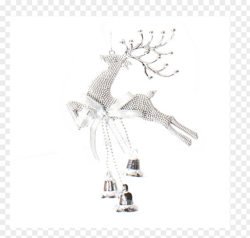 Reindeer Christmas Ornament Tree Decoration PNG