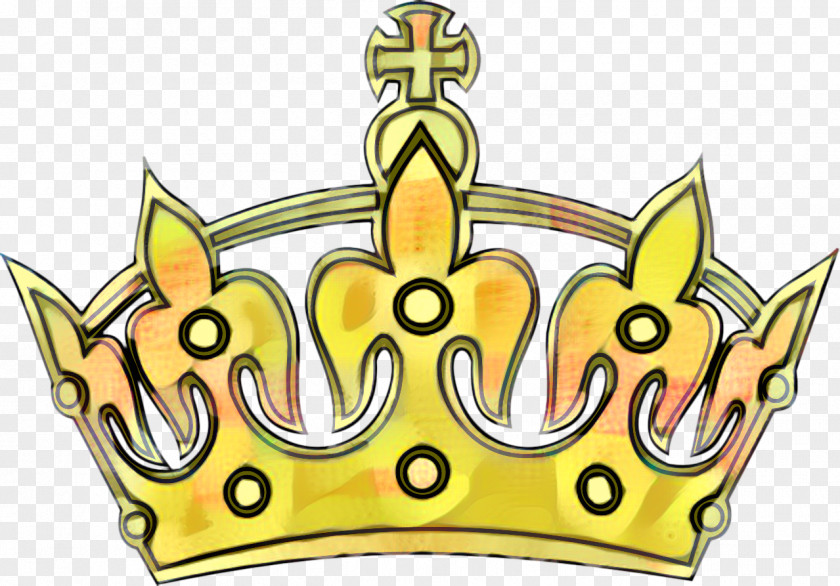 Tiara Yellow Keep Calm Crown PNG