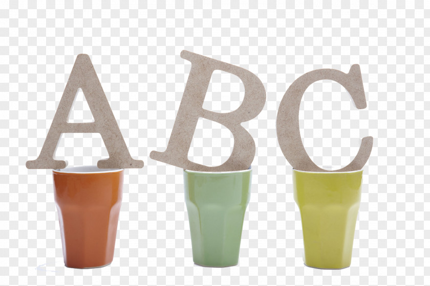ABC In The Water Glass Uc624uc804ub3d9 Cup Learning English PNG