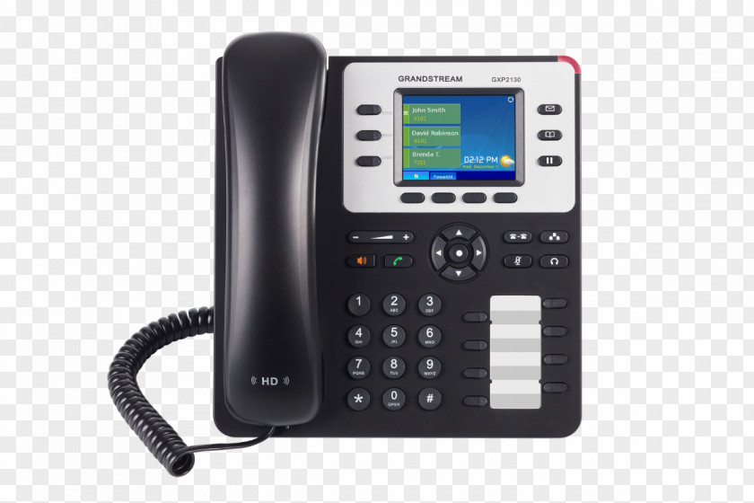 Business Grandstream Networks GXP2130 VoIP Phone Telephone GXP1625 PNG