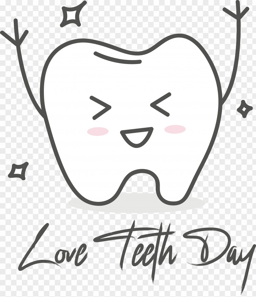 Love Teeth Day Teeth PNG