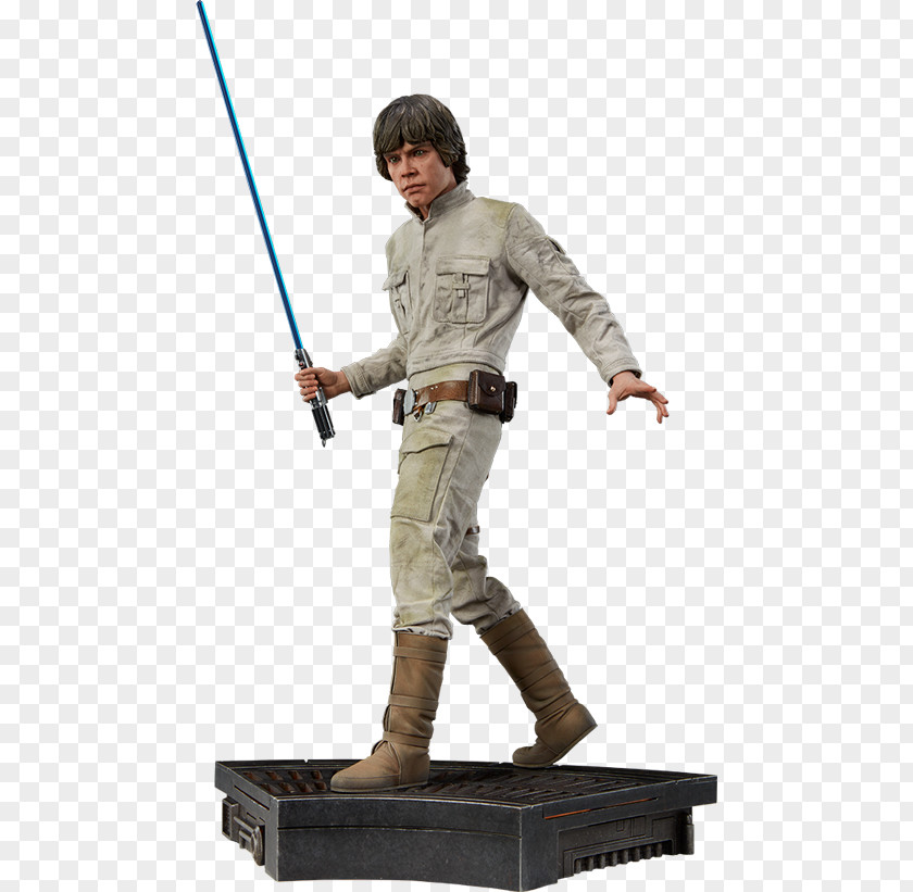 Luke Skywalker Anakin Chewbacca C-3PO Figurine PNG