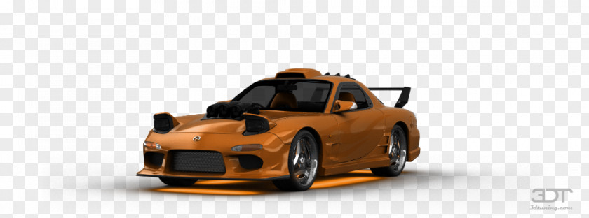 Mazda Rx 7 Bumper Sports Car Motor Vehicle Automotive Design PNG