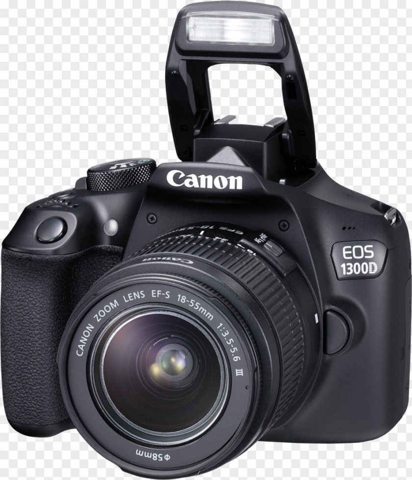 Camera Lens Canon EOS 1300D EF-S Mount EF 18–55mm PNG