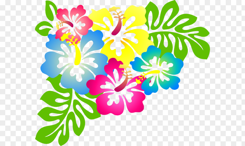 Flowers Vector Luau Cuisine Of Hawaii Clip Art PNG