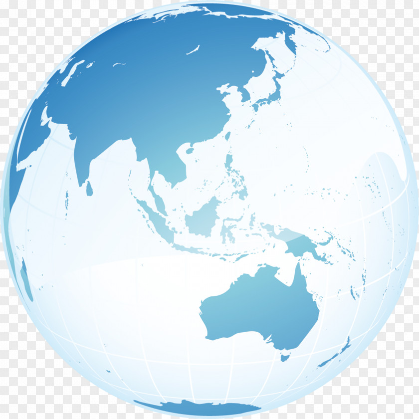 Globe Map East Asia Asia-Pacific World PNG