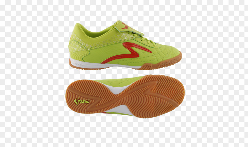 Green Orange Shoe Sneakers SPECS Sport Futsal PNG