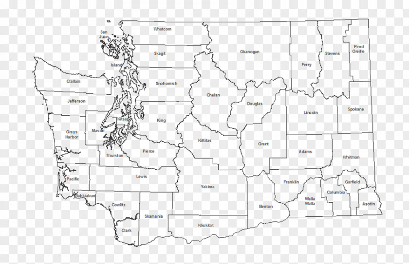 Map Washington World Road Blank PNG