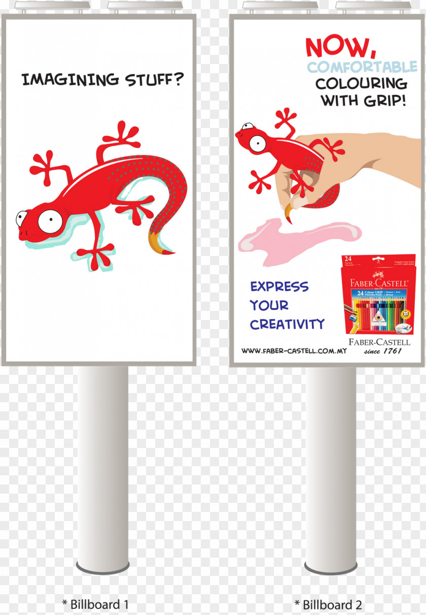 Design Brand Cartoon Lizard PNG