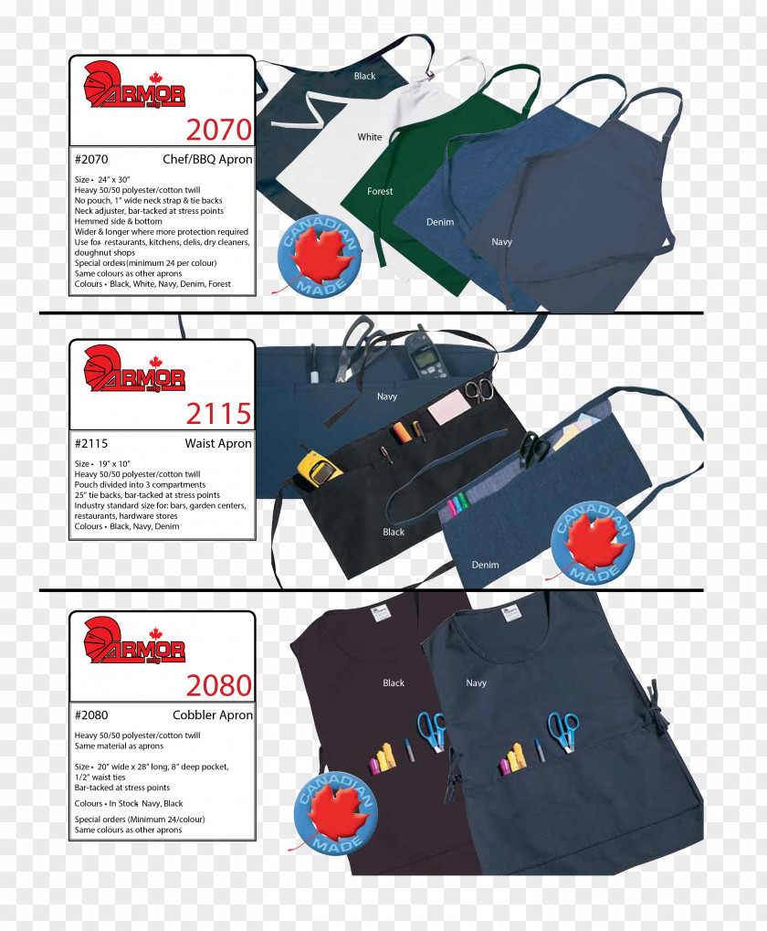 Apron Promotional Merchandise Brand Uniform PNG