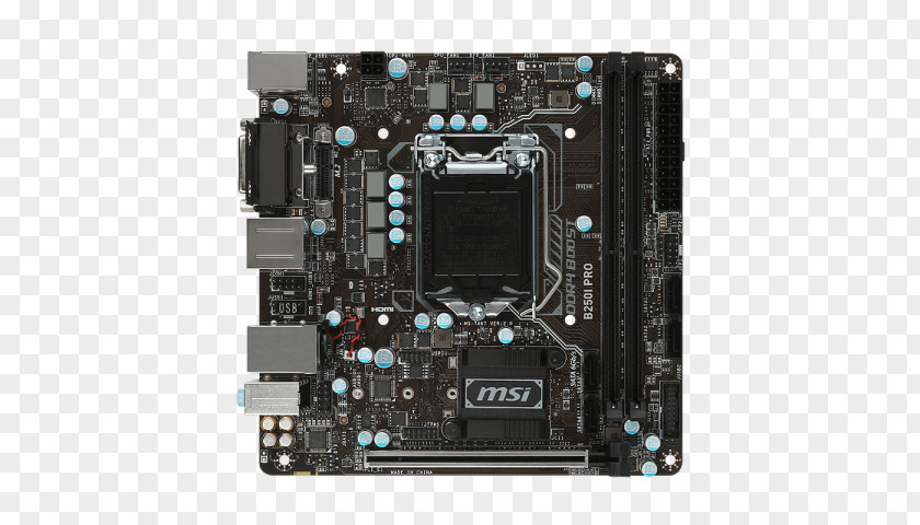 Design Of High-grade Honor Motherboard Mini-ITX LGA 1151 CPU Socket MSI PNG