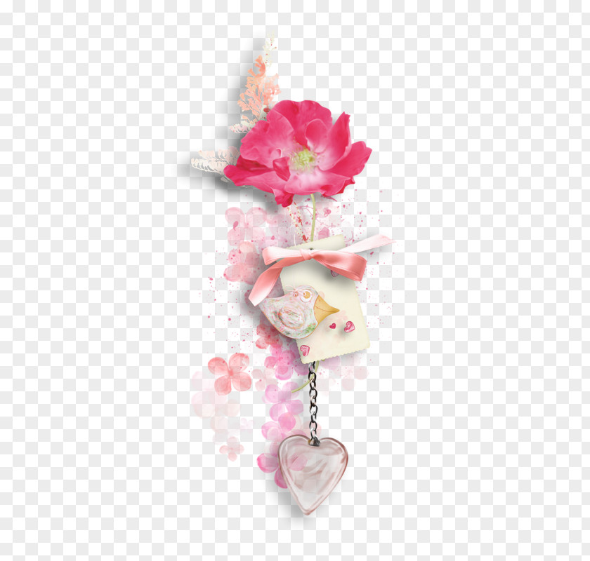 Pink Rose Flower IPhone 4S Birthday Telephone Party PNG
