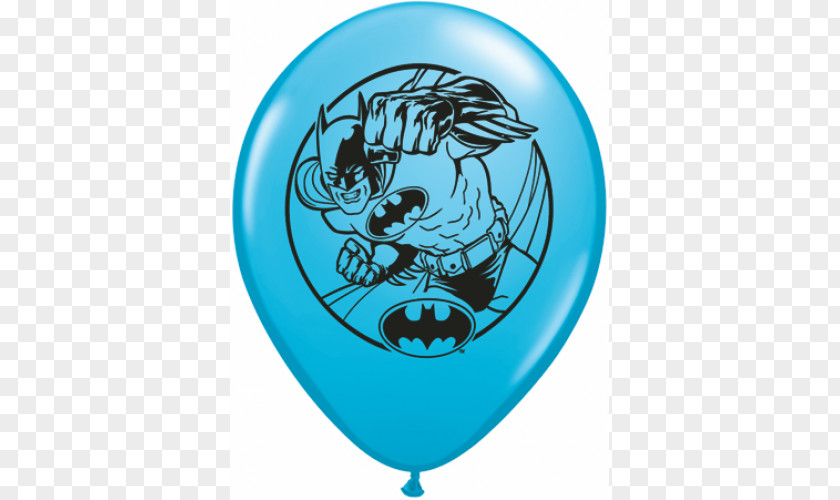 Balloon Batman Birthday Party Favor PNG