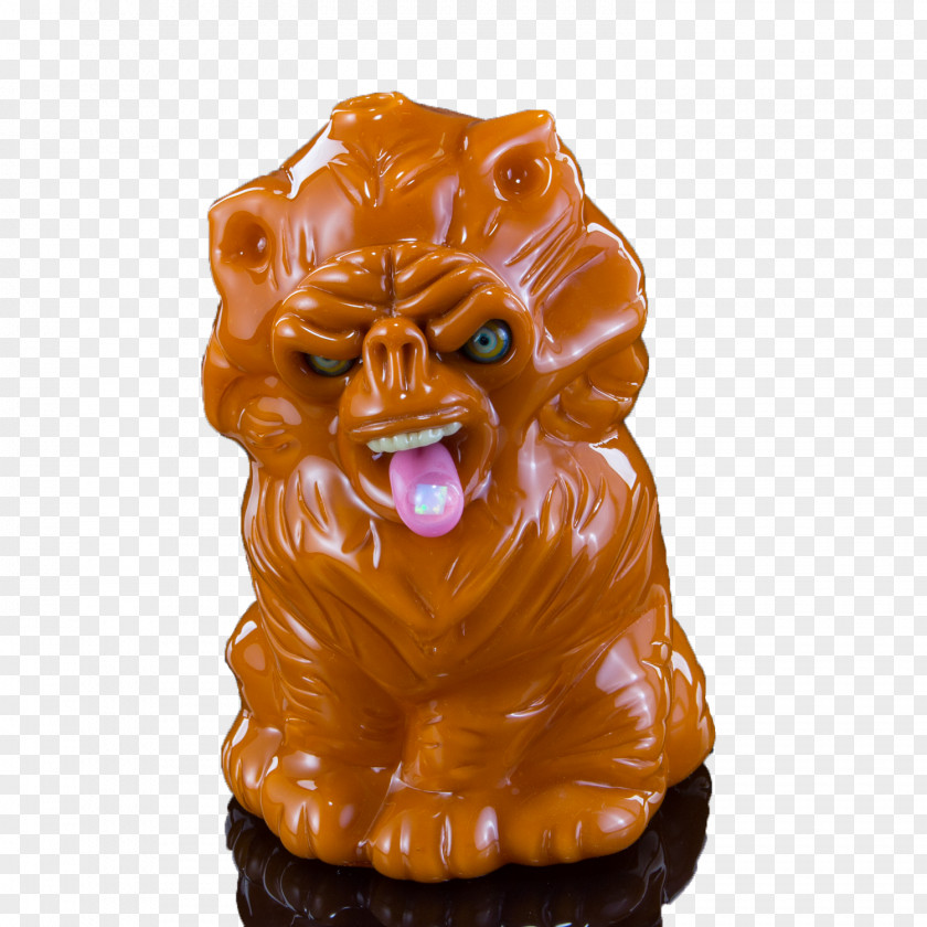 Cat Glass Art Carving PNG