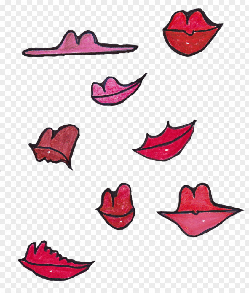 Design Line Magenta Shoe Clip Art PNG