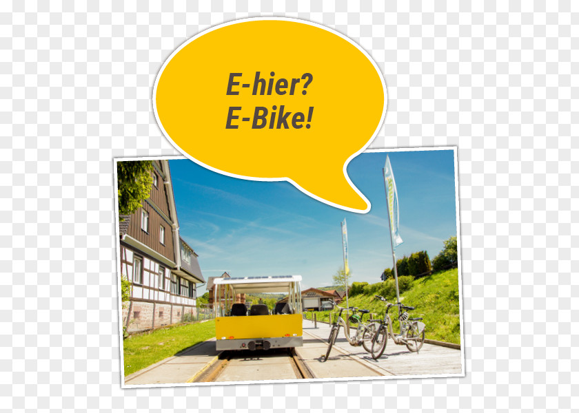 E-bike Cartoon Überwaldbahn Odenwald Mörlenbach Wald-Michelbach Draisine PNG