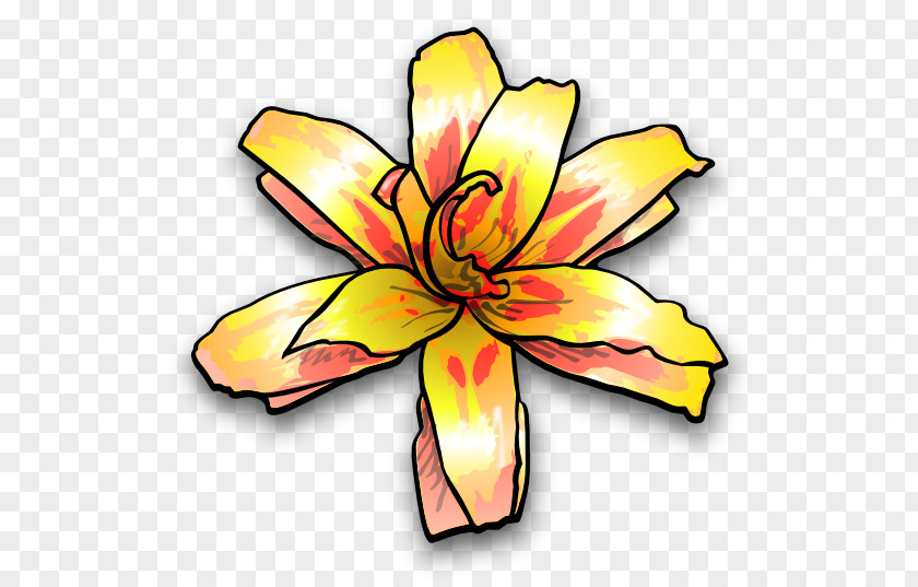 Falling Flowers Clip Art PNG