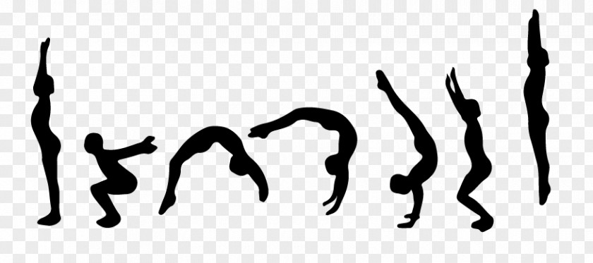 Gymnastics Tumbling Handspring Cartwheel Flip PNG