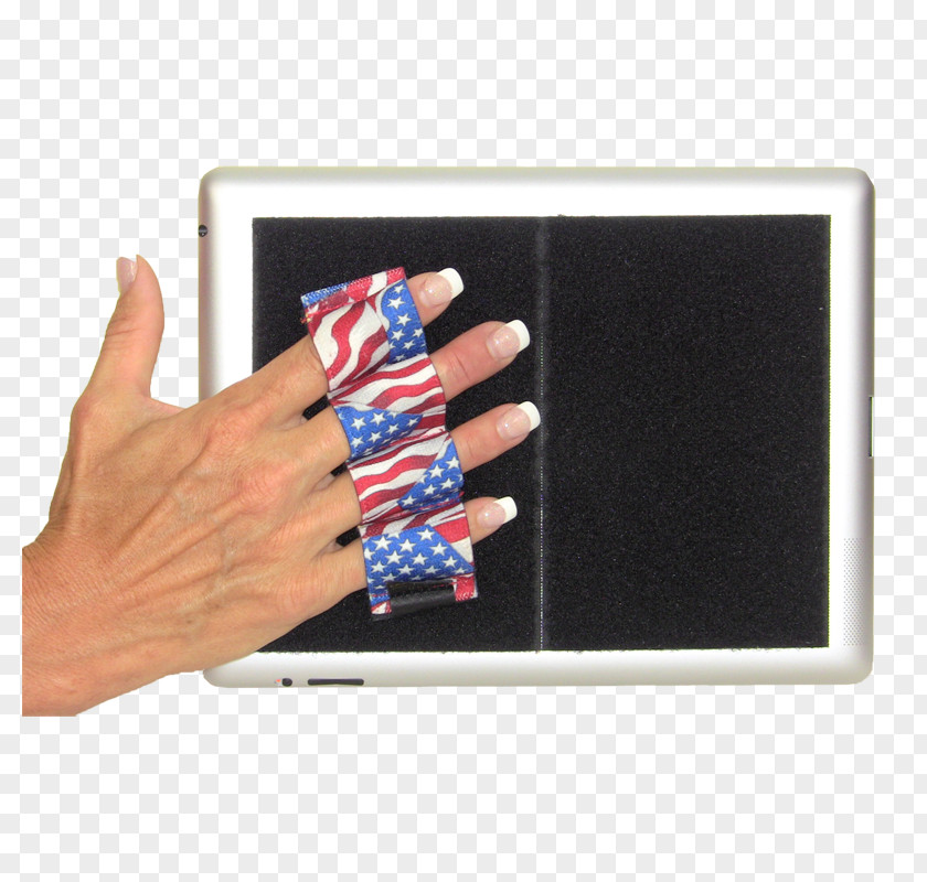 Hand With Tablet Finger PNG