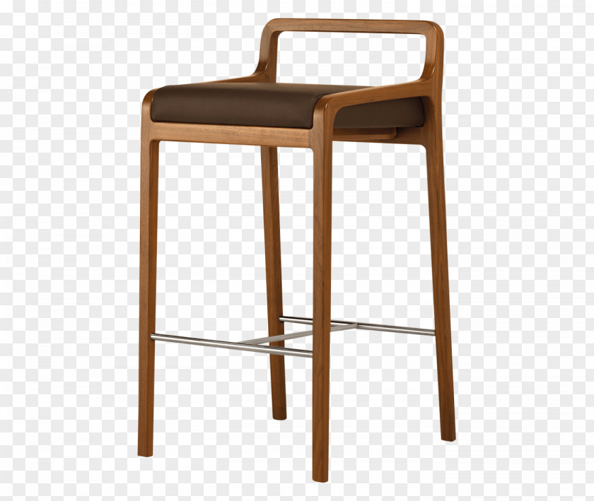 Wood Bar Stool Furniture PNG
