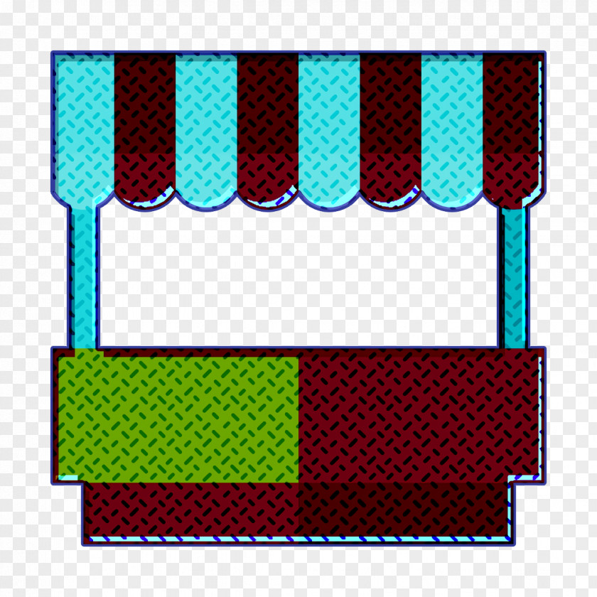 Booth Icon Amusement Park Stand PNG