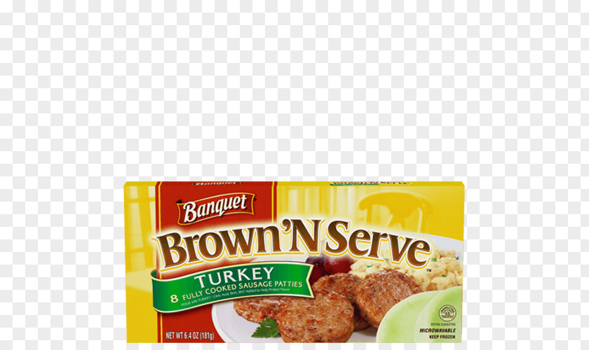 Breakfast Sausage Banquet Foods Patty PNG