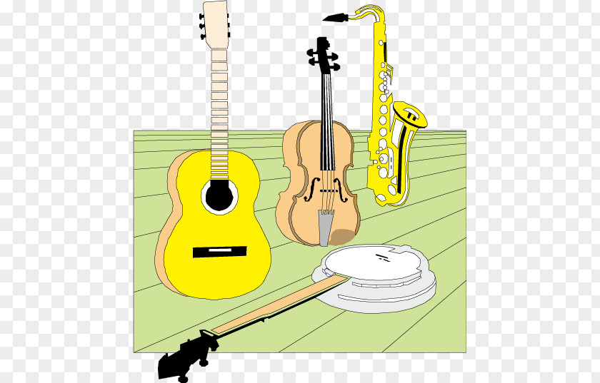 Cartoon Musical Instruments Set Vector Instrument Royalty-free Clip Art PNG
