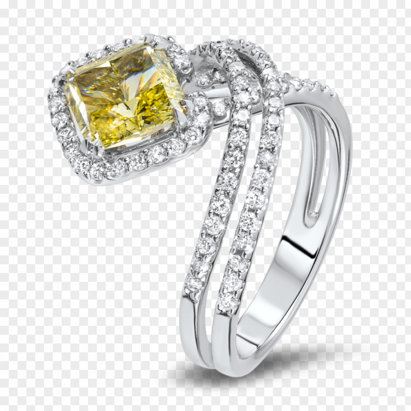 Diamond Ring Jewellery Silver Gemstone PNG