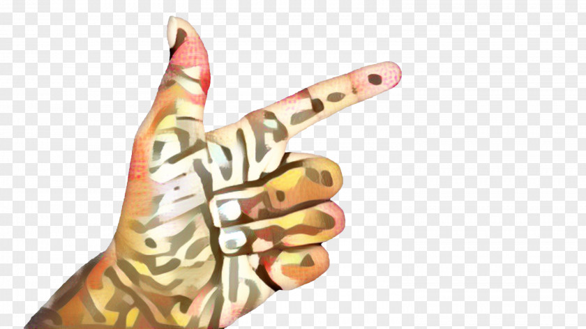 Glove Gesture Thumb Finger PNG