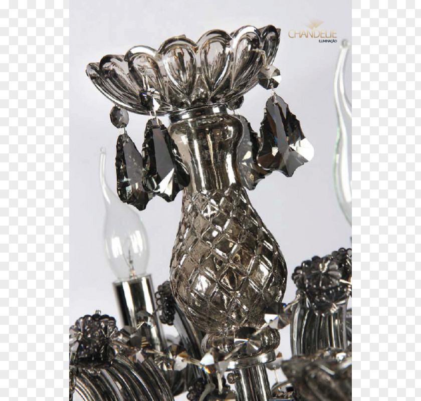 Lustre Metal Silver Figurine PNG