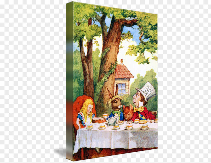 Mad Hatter Tea Party Alice's Adventures In Wonderland March Hare White Rabbit PNG