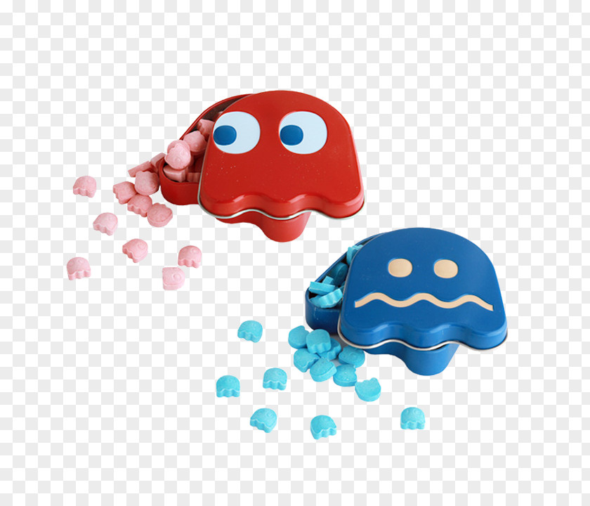 Pac Man Ms. Pac-Man Baby Ghosts Candy PNG