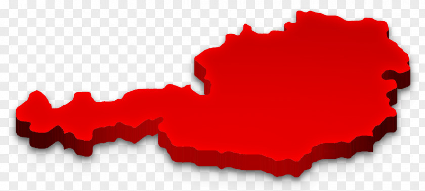 3d Map Austria Art PNG