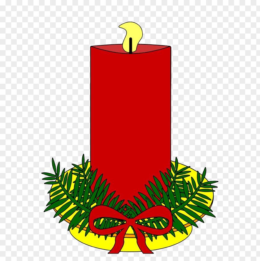 Candle Clip Art Christmas Day Openclipart Image PNG