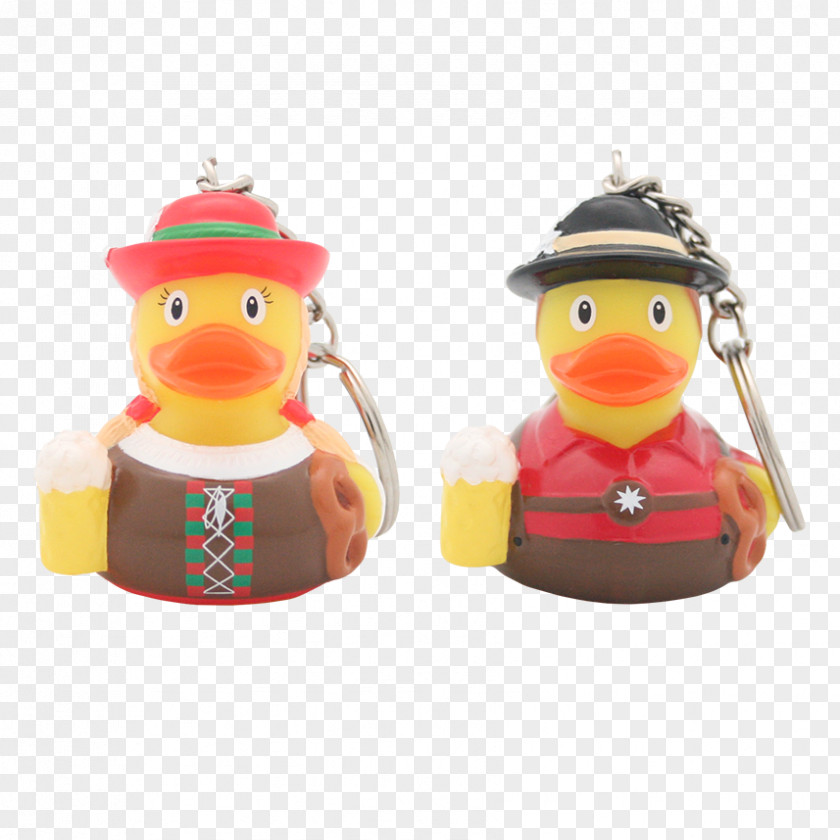 Duck Rubber Aix Key Chains PNG