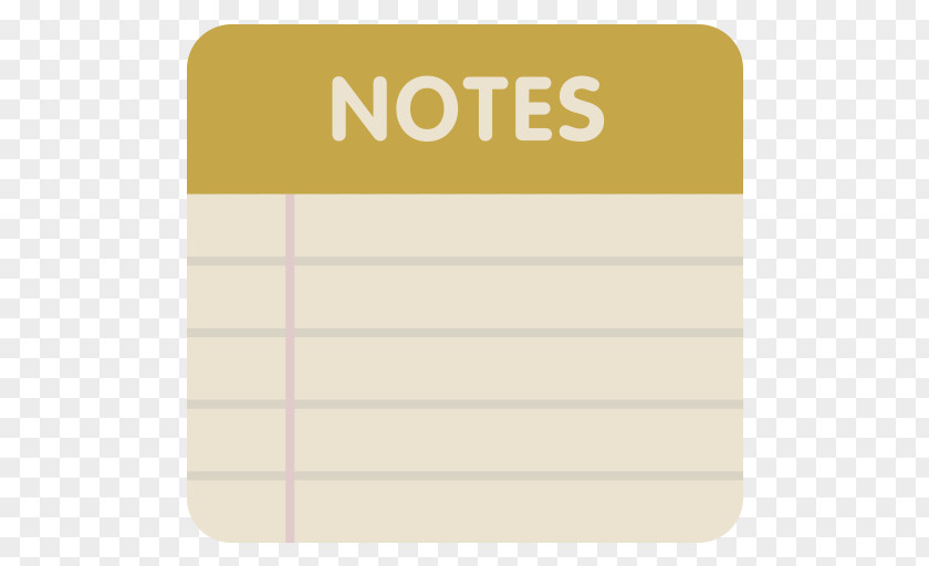 Notes Square Text Brand Material PNG