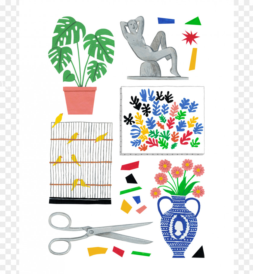 Watercolor Cactus Graphic Design Art PNG