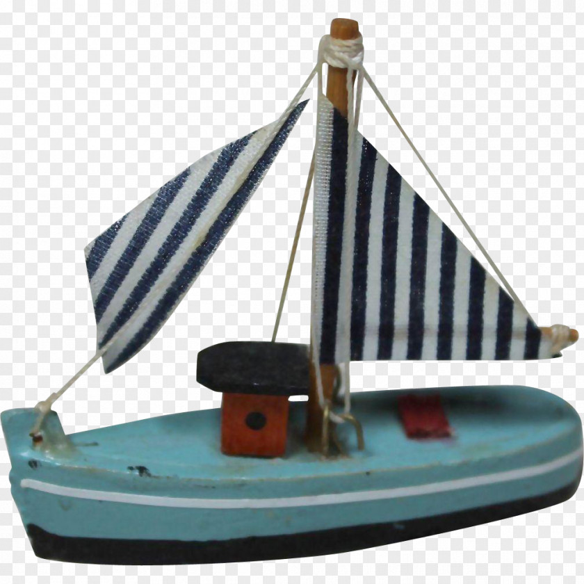 Wooden Boat Sailboat Toy WoodenBoat Watercraft PNG